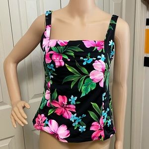 Tankini swim top by Carribean Joe